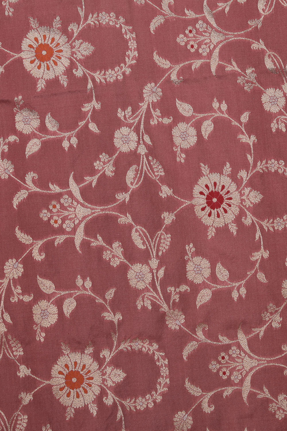 Image of Banarasi Silk Onion-Pink Saree